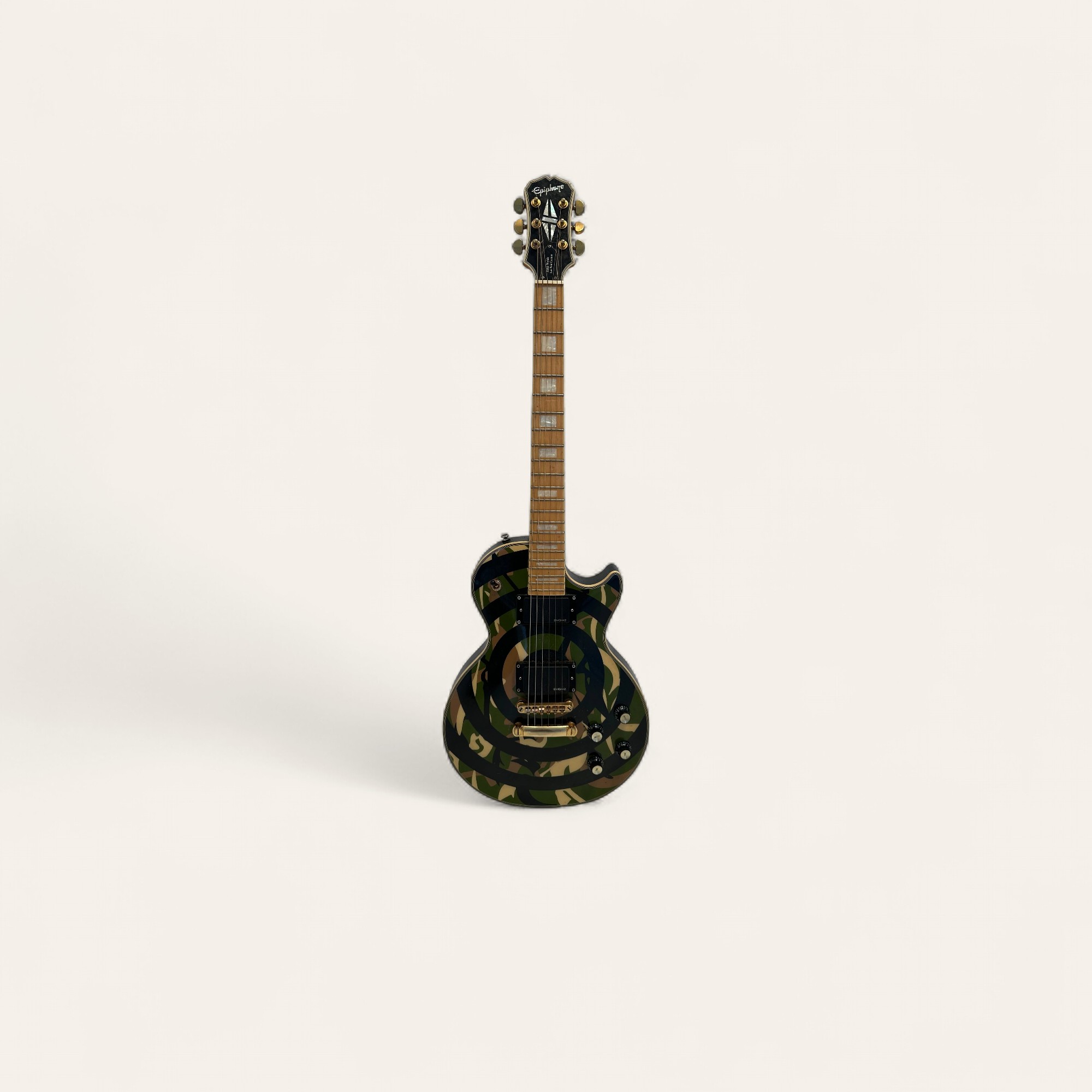 Epiphone Zakk Wylde Custom Camo Bullseye