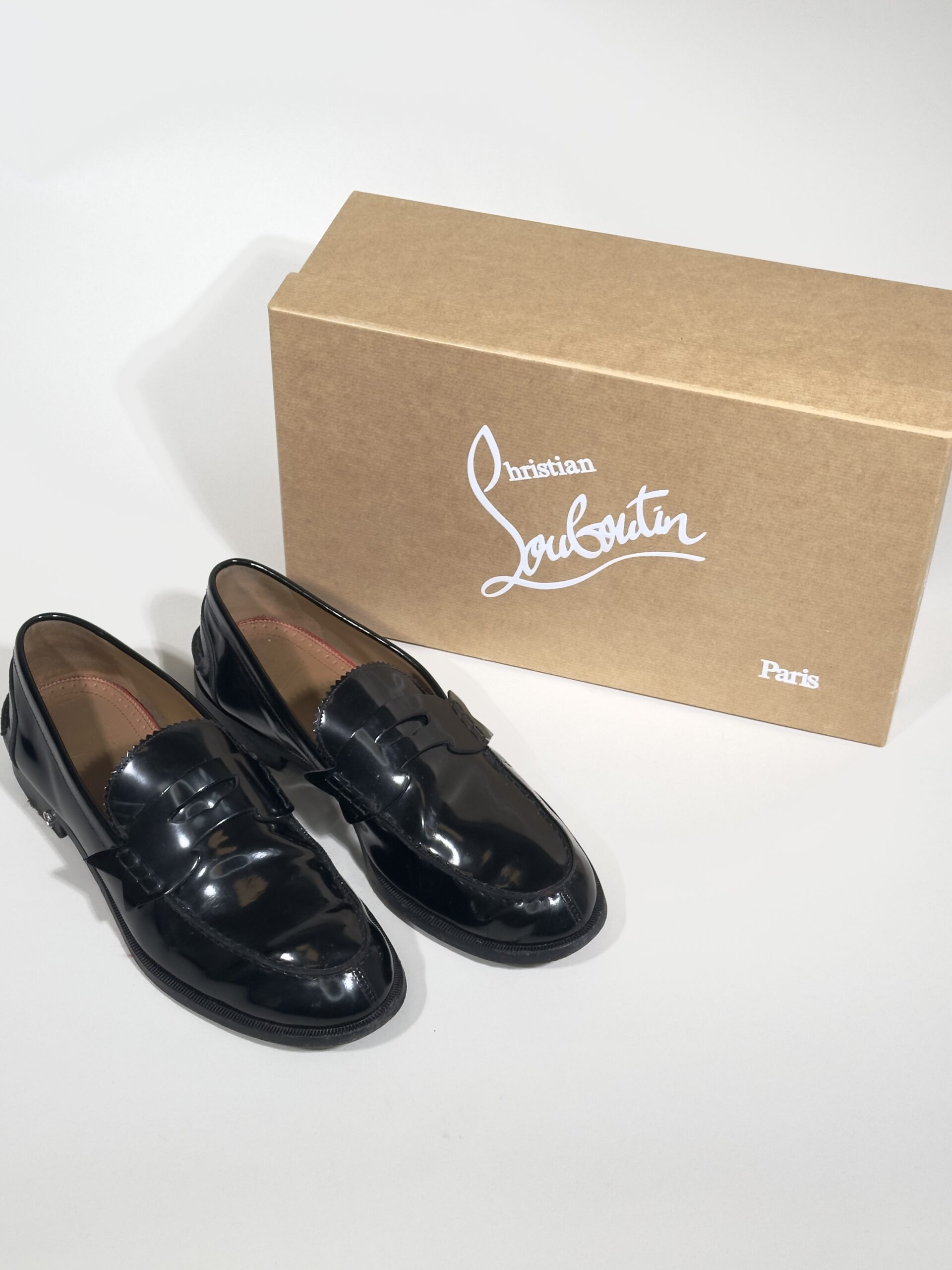 christian louboutin No penny Flat Calf Abra