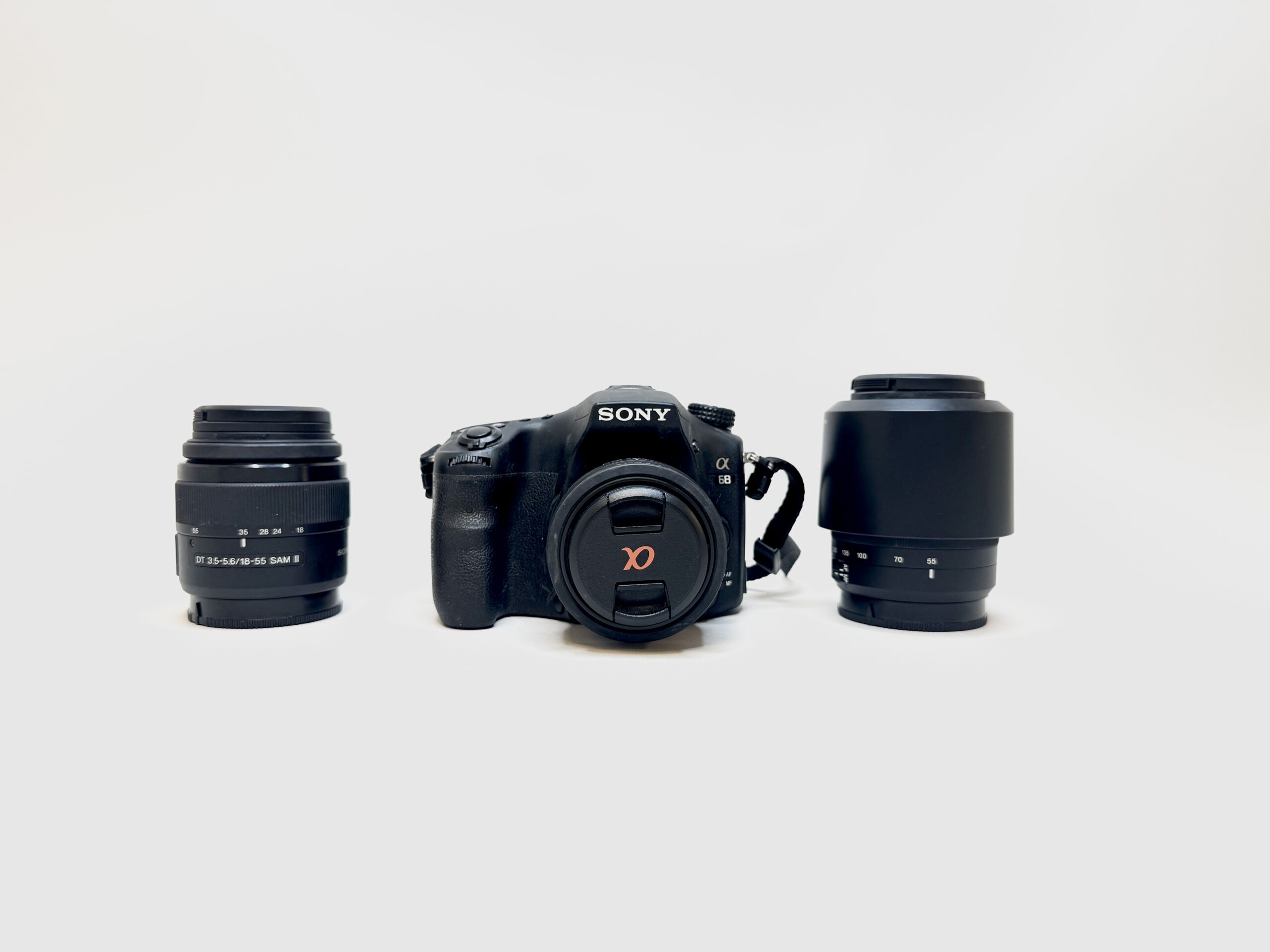Sony ilca-68 + 3 objektiver