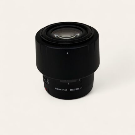 Tamron 60mm F/2 Macro 1:1 objektiv i sort