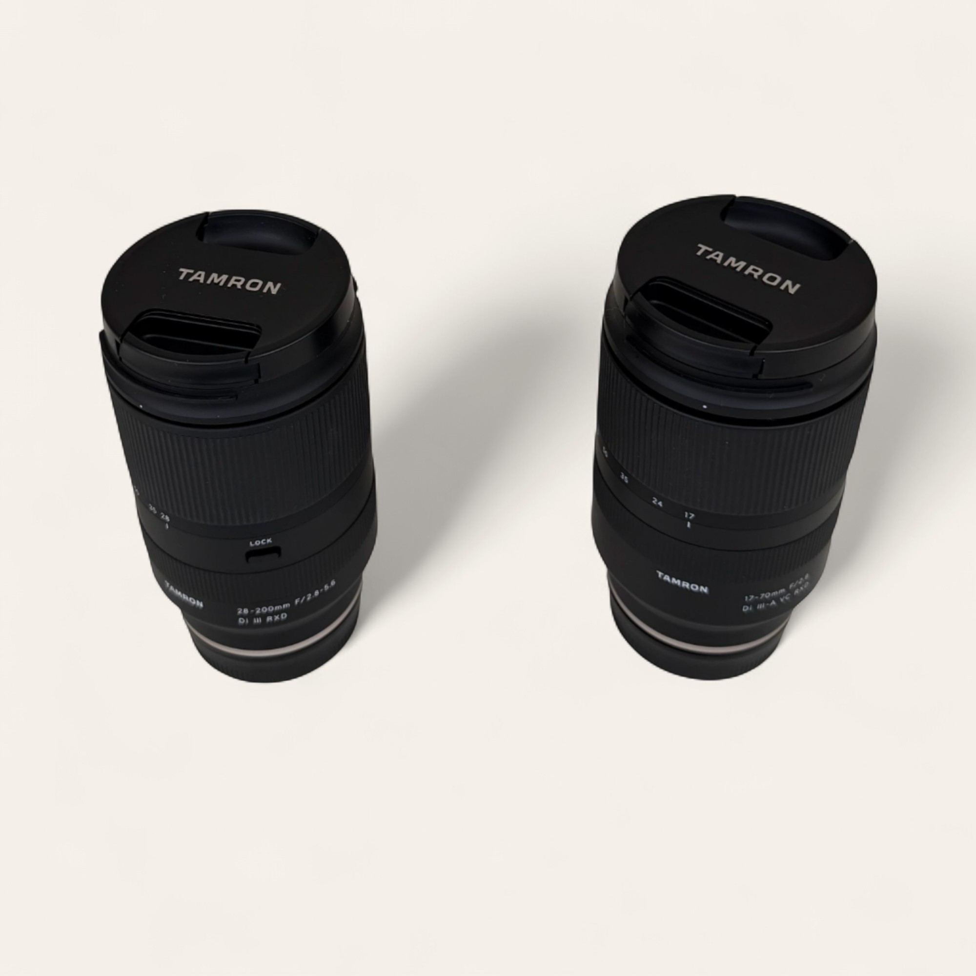 TAMRON 28 – 200 mm F2.8-5.6 Di III RXD + TAMRON 17-70 mm F2.8 Di III RXD