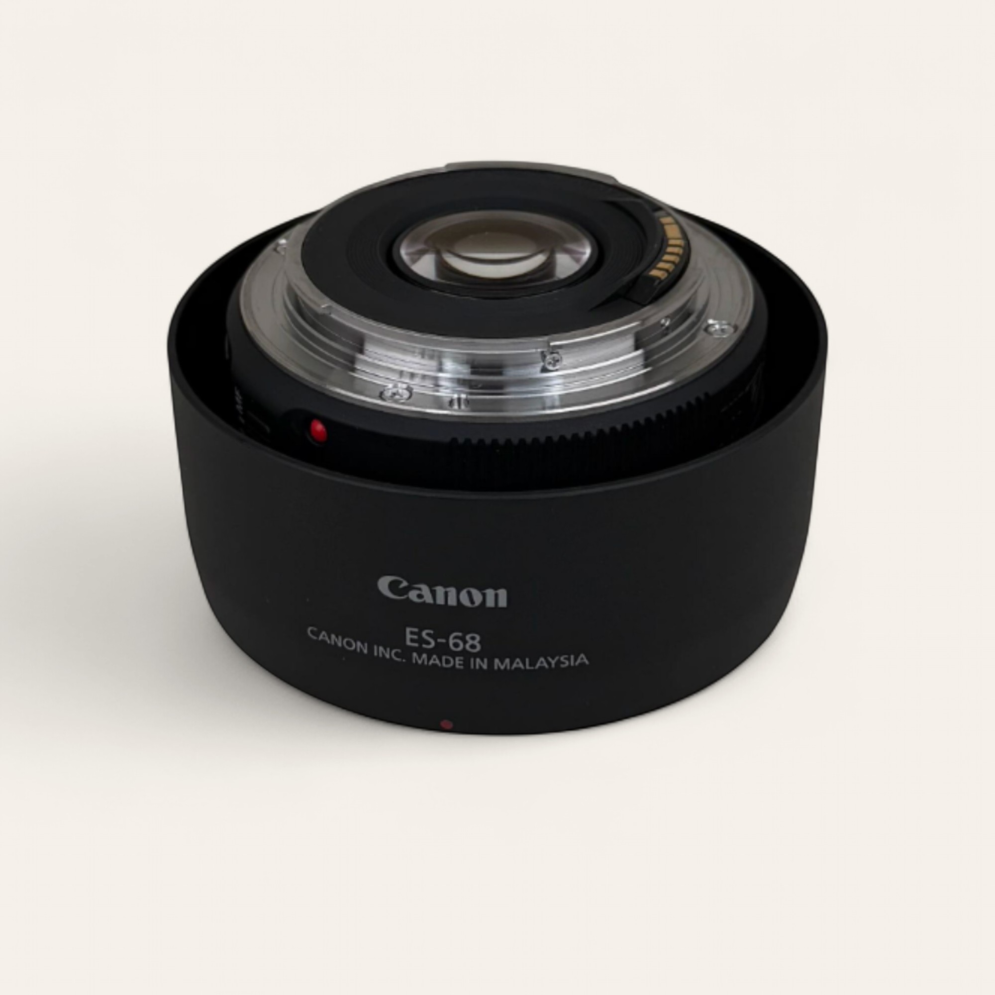 Canon EF 50mm f/1.8 STM objektiv i sort