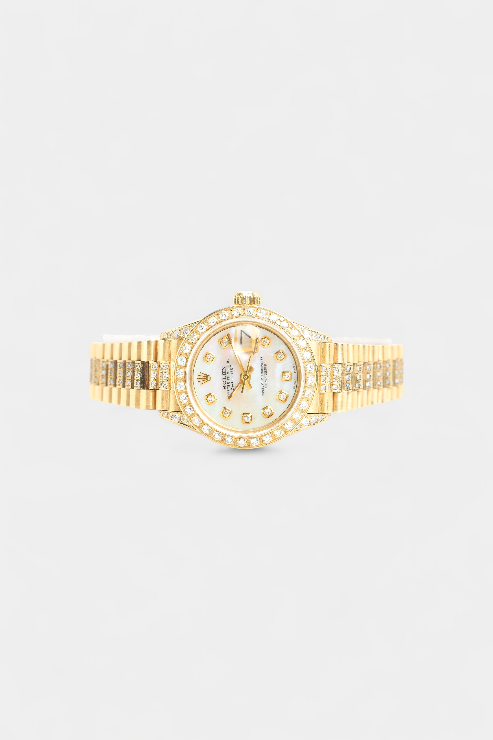 Rolex Datejust med diamant lunette